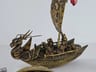 Lote 11 Figuras Japonesas Fortuna Resina Simil Marfil Dioses Beige — imagen 8