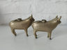 Tintero Bronce Vaca Antiguo Ganadero Decorativo Mesa Oficina — imagen 2