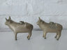 Tintero Bronce Vaca Antiguo Ganadero Decorativo Mesa Oficina — imagen 4