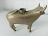 Tintero Bronce Vaca Antiguo Ganadero Decorativo Mesa Oficina — imagen 7