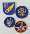 Parches Militares Bordados Lote Aviacion Escuadron Usa Retro Azul Bordado — imagen 5
