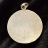 Medalla Cristo En Plata Sellada Grande 17,25 G Plateado — imagen 2