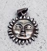 Dije Sol Plata 925 Grande 2,8 Cm 6 Gramos Plateado — imagen 2