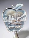 Campana Metal New York Torres Gemelas Vintage Twin Towers — imagen 5