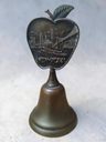 Campana Metal New York Torres Gemelas Vintage Twin Towers — imagen 1