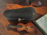 Adorno Violín Miniatura Decorativo Con Estuche Vintage — imagen 3