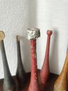 Lote 7 Clavas Antiguas Madera Para Decorar O Restaurar — imagen 3