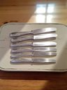 Juego 12 Cuchillos Acero Inoxidable Kema Solingen Alemania Plateado — imagen 3