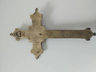 Cruz Bronce Pared Cristo Inri Antigua Relieve Catolica 27 Cm — imagen 3