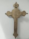 Cruz Bronce Pared Cristo Inri Antigua Relieve Catolica 36 Cm — imagen 3