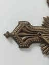 Cruz Bronce Pared Cristo Inri Antigua Relieve Catolica 36 Cm — imagen 5
