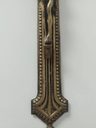 Cruz Bronce Pared Cristo Inri Antigua Relieve Catolica 36 Cm — imagen 8