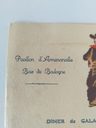 Menu Gala Sud Americano Paris 1924 Olimpiada Antiguo Uy Raro — imagen 6
