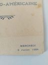 Menu Gala Sud Americano Paris 1924 Olimpiada Antiguo Uy Raro — imagen 7