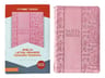 Biblia Rvr1960 Letra Grande Cierre Índice Rosa Floral — imagen 4