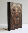 Biblia Rvr 1960 L. Grande León De Judá Edic. Especial Bronce — imagen 2