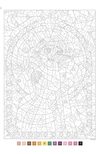Disney Vitraux Libro Misterio Para Colorear Por Números — imagen 9