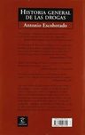 Libro Historia General De Las Drogas - Escohotado, Antonio — imagen 2