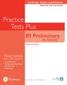 Practice Tests Plus B1 Preliminary For Schools / Pearson — imagen 1