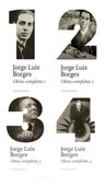 Libros - Obras Completas 1 2 3 4 Jorge Luis Borges Tapa Dura — imagen 1