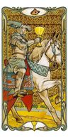 Cartas - Golden Art Nouveau Tarot — imagen 3