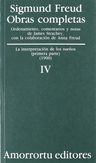 Libro Obras Completas Freud Tomo 4 Interpretacion Sueños — imagen 2
