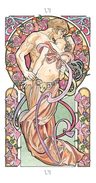 Cartas - Art Nouveau (manual + Cartas) Tarot, Castelli — imagen 5