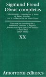 Libro - Obras Completas Xx - Sigmund Freud — imagen 1