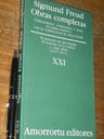 Libro - Sigmund Freud: Obras Completas - Tomo 21 Psicología — imagen 2