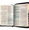 Biblia Negro Cierre Fuente De Bendiciones Acolchada Con Índi — imagen 4