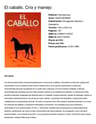 El Caballo - Cria Y Manejo - Enzo Berner — imagen 3