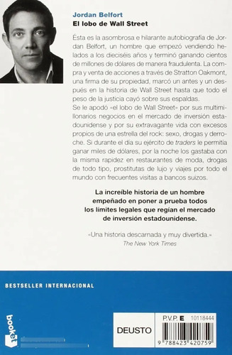 El Lobo De Wall Street - Belfort, Jordan — imagen 2