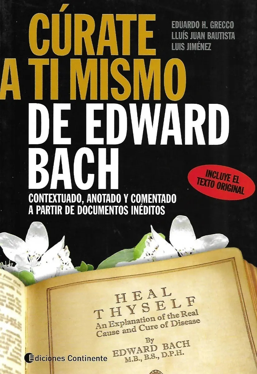 Curate A Ti Mismo De Edward Bach — imagen 1