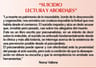 Suicidio: Lecturas Y Abordajes -psicoanálisis - Lic. Vallone — imagen 4