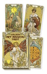 Golden Art Nouveau Tarot Libro Y Cartas (arcanos Mayores) — imagen 1