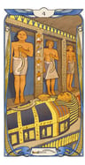 Egyptian Art Nouveau Tarot — imagen 4