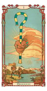 Egyptian Art Nouveau Tarot — imagen 5