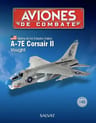 Aviones De Combate Salvat N° 40 A-7e Corsair Ii Eeuu Blanco — imagen 3