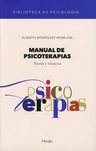 Manual De Psicoterapias Alberto Rodríguez Morejón — imagen 1
