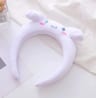 Tiara Vincha De Felpa Cinnamaroll Blanco Para Niña Blanco — imagen 2