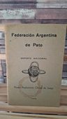 Reglamento Oficial De Pato Argentina 1969 Edición Histórica — imagen 1