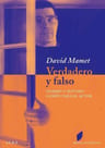 Verdadero Falso David Mamet Actuación Teatro Método Actores — imagen 1