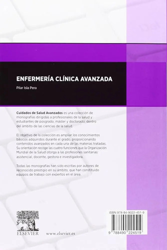 Enfermería Clínica Avanzada Pilar Isla Pera — imagen 2