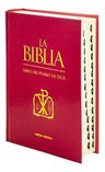 Biblia Libro Pueblo De Dios 2 Tintas Pasta Dura Uñeros — imagen 3