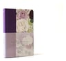 Biblia Rvr1960 Letra Grande Tapa Dura Tela Morada Flores — imagen 4
