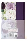 Biblia Rvr1960 Letra Grande Tapa Dura Tela Morada Flores — imagen 7