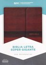 Biblia Nvi Letra Super Gigante, Piel Fab. Marron, C/ Cierre — imagen 1