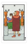 The Wonderland Tarot In A Tin Chris Abbey — imagen 6