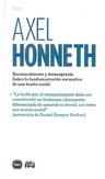 Reconocimiento Y Menosprecio - Axel Honneth — imagen 1