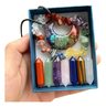 Set 9 Yoga De Piedras Cuarzo Curativas Y Cristales Chakras Blanco — imagen 1